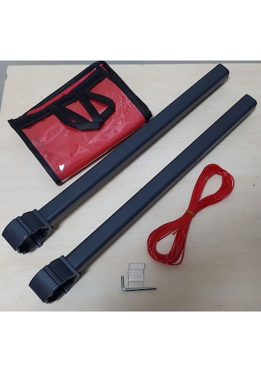 Antrasit Gri Çamaşır Kurutma Askılığı 50 mm Boru Çamaşırlık Antrasit