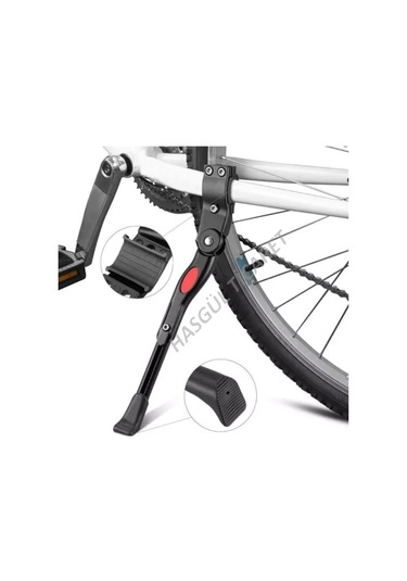 Hsgl Bisiklet Arka Kadro Bağlantılı Ayarlanabilir Destek Siyah Ayak Siyah  Kırmızı
