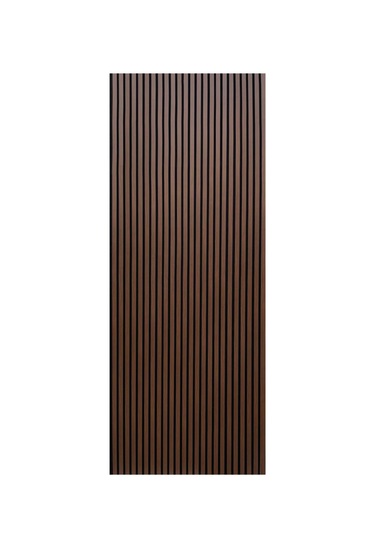Mdf Ahşap Akustik Duvar Paneli 100x275 Cm - Ceviz 100x275