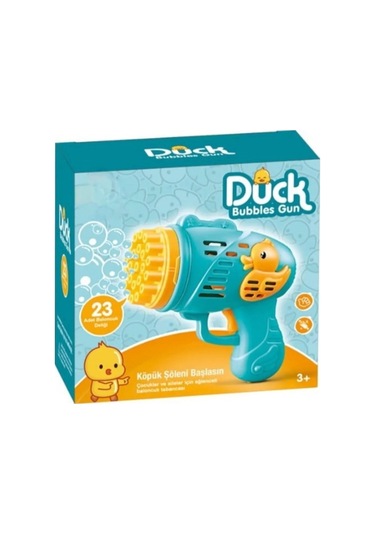 Köpük Atan Tabanca Oyuncağı Çok Delikli Pilli