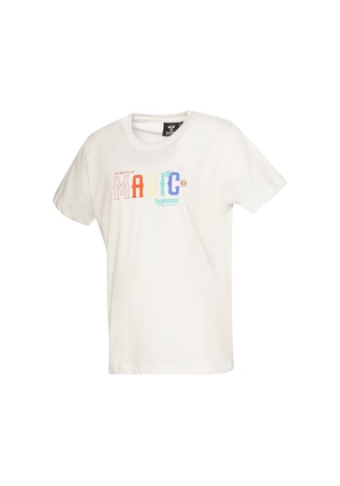 Hummel Tower Çocuk Kısa Kollu Tişört 912262-9003 Beyaz