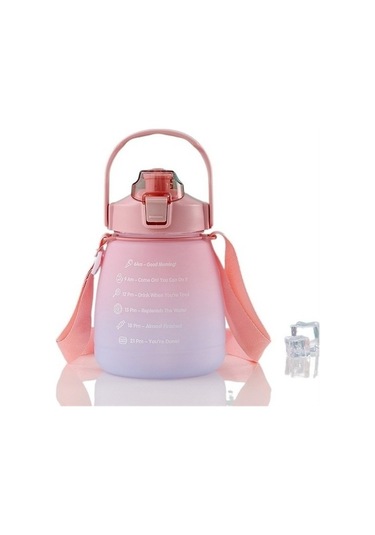 Ecolife Büyük Kapasiteli Gradyan Buzlu Su Bardağı Itwx4m Açık Pembe