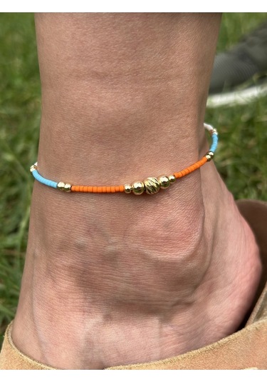 Bymerve Renkli Dore Halhal Çok Renkli