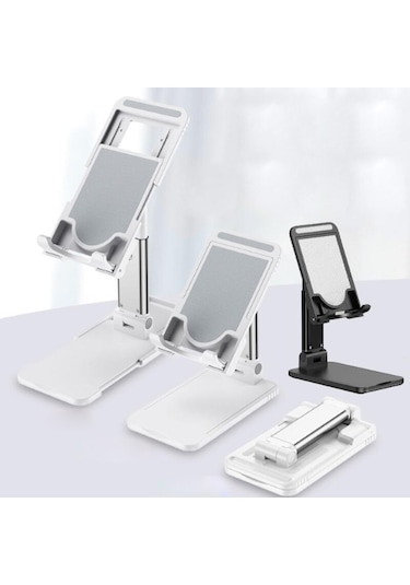 Evrensel Teleskopik Katlanabilir Telefon Tablet Standı
