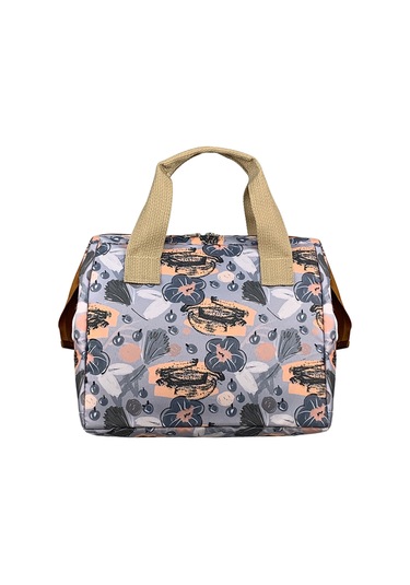 Stylo Thermo Beach Bag Çiçek Çok Renkli