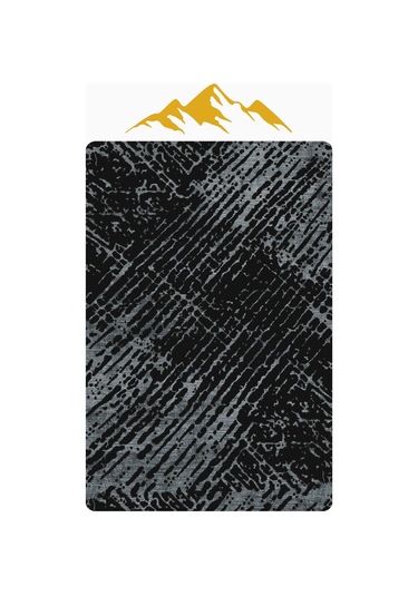 Modern Desenli Dijital Baskı Kaymaz Taban Halı H0947 Renkli