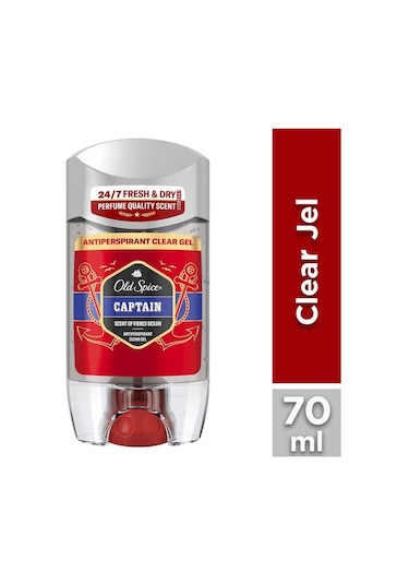 Old Spice Captain Terlemeyi Önleyici Şeffaf Jel 70 Ml