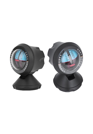 Moveevo Araç Eğim Ölçer - Yüksek Hassasiyetli Yol Durumu Tespit Cihazı, Abs Malzeme, Siyah, İç Dekor Ve Sürüş Güvenliği İçin