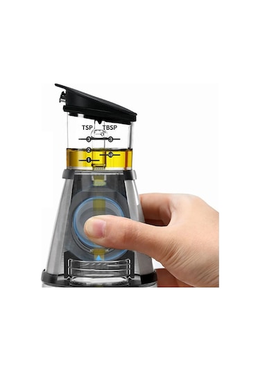 Teltree 250ml Ölçekli Cam Zeytinyağı Dispanseri, Mutfakta Hassas Kullanım İçin