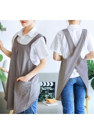 Suofeng Kadınlar İçin Gri Tam Pamuk Ev Çapkını, Pişirme/fırın Kullanıma Uygun, Büyük Beden, Kolay Kullanim, Özel Logo Tasarimi Diğer