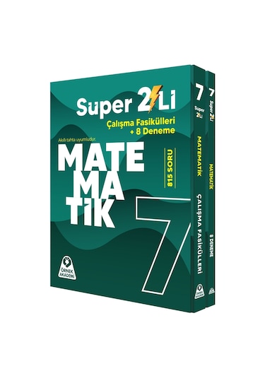 7. Sınıf Süper İkili Matematik Seti Örnek Akademi