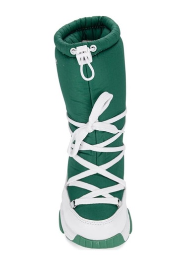 Kadın Bot - Yeşil / Beyaz Yeşil-beyaz