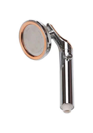 Evrensel Basınçlı Tek Dokunuşlu Su Durak El Duş Başlığı, Boyut:gümüş Renkli Altın Diğer Diğer