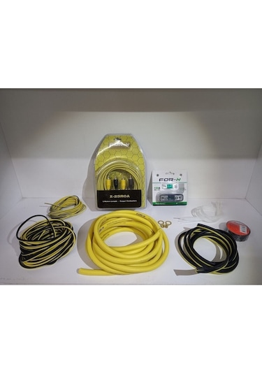 4ga Kablo Kiti Custom Profesyonel Set