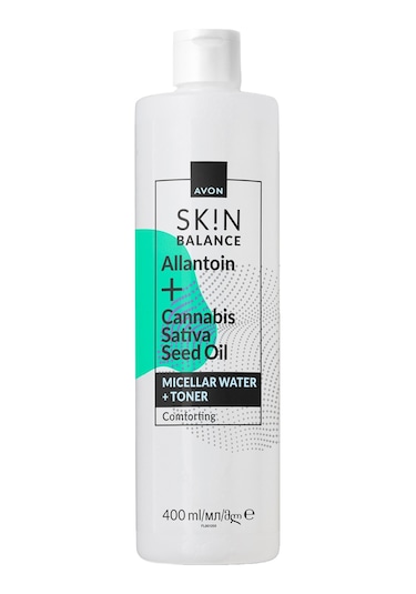 Avon Skin Ferahlatıcı Micellar Temizleme Suyu + Tonik 400 ML