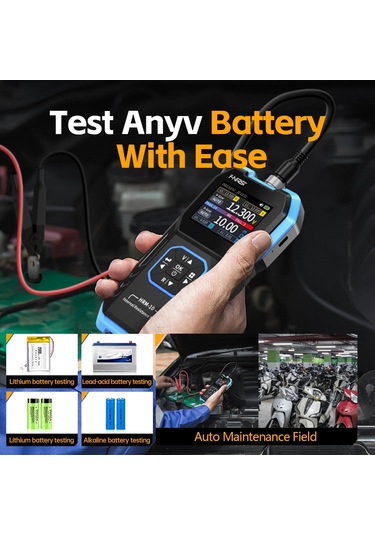 Fnirsi Hrm-10 Pil Voltajı Dahili Direnç Test Cihazı