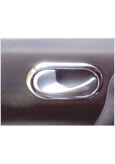 Dacia Sandero Krom İç Kapı Kolu Çerçeve 4Pcs. P.Çelik 2006-2012