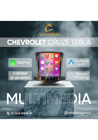 Chevrolet Cruze Tesla 2gb Ram 32gb Hafıza Android Multimedia