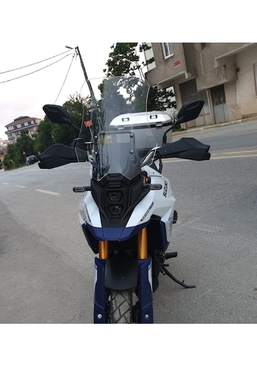 Motocam Suzuki V-strom 800 De Ön Cam 2023-2026 Model 50cm Şeffaf Renkli 4mm