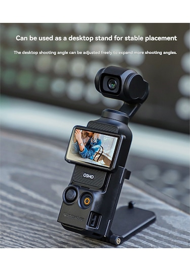 Yifomall Osmo Pocket3 İçin Ayarlanabilir Açılı Manyetik Masaüstü Standı - Sunnylife