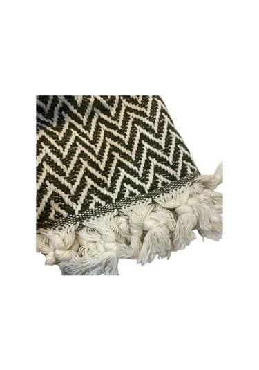 Aryıldız Püsküllü Tv Battaniye Tek Kişilik 150x200cm Yeşil Yeşil