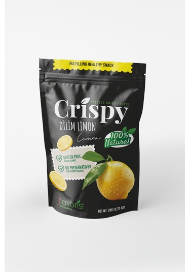 Dondurularak Kurutulmuş Dilim Limon 20 Gram