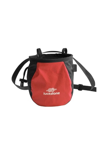 Luckstone-kaya Tırmanışı Tebeşir Çantası Ayarlanabilir Bel Kemeri Y28994r Kızıl Kırmızı