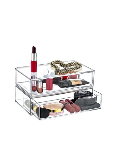 Akrilik Makyaj Takı Organizeri Çekmece