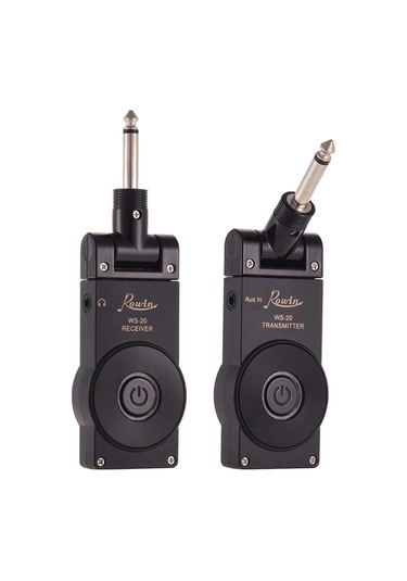 Rowin Rowin Gitar Kablosuz Verici + Alıcı Ws-20 2.4g W/usb Kablo Siyah