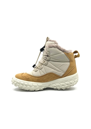 Vicco Tiger Phylon Kauçuk Taban Ortopedik Çocuk Kar Botu Haki Bej