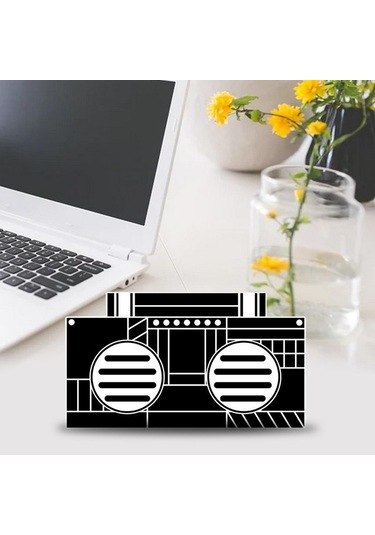 Homyl Akıllı Telefon Dış Mekan Ev Için Bluetooth Siyah