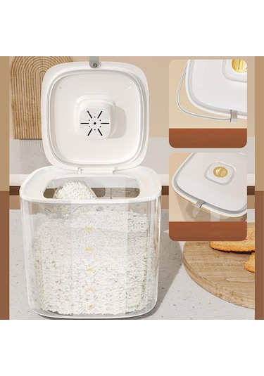 Gqiang Toz Geçirmez Haşere Önleme Tahıl Kabı Mühürlü Tahıl Kabı