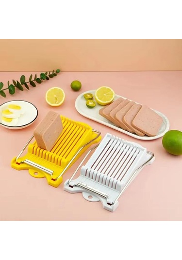 Öğle Yemeği Et Dilimleyici Çok Fonksiyonlu Paslanmaz Çelik Jambon Meyve Sebze Yumurta Peynir Dilimleyiciler Ev Mutfak Kesme Aletleri Yeşil