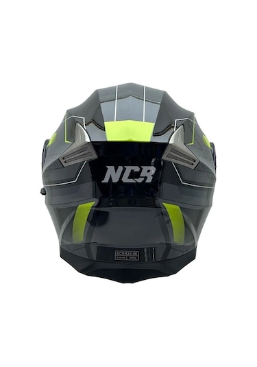 Ncr Stars Çene Açılır Sarı Kask Ece Belgeli Sarı