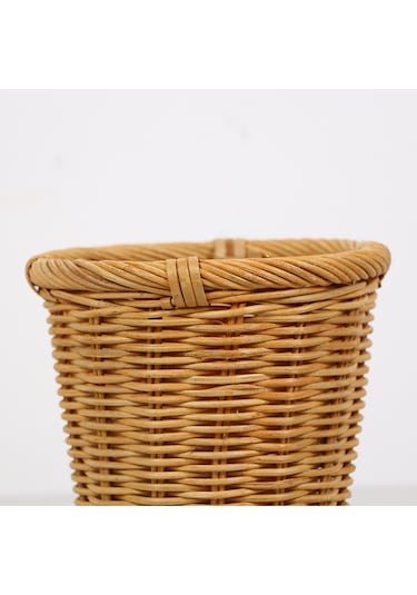 Laura 16x15 Cm. Rattan Küçük Saksılık Bej