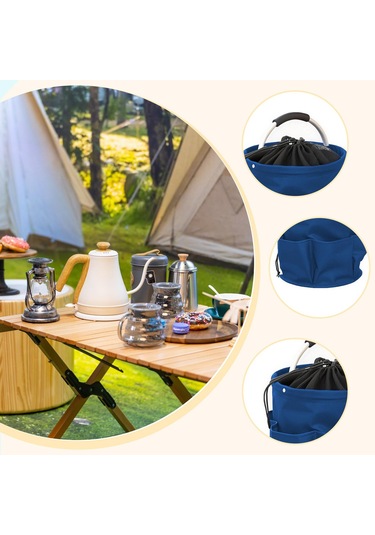 Suntek Ev, Bahçe, Seyahat Ve Diğer Amaçlar İçin Kulplu Koyu Mavi