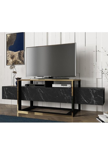 Dekorister Exclusive Bianco Tv Ünitesi Mermer