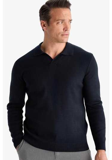 Defacto Lacivert Erkek Kazak D4046ax/nv64 Lacivert