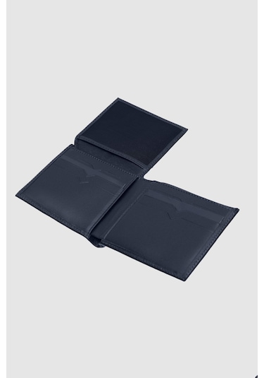 Ds Damat Lacivert Kutulu Hakiki Deri Cüzdan 2H1119ST134 Lacivert