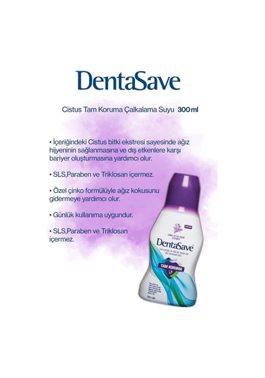 5 Al 4 Öde Dentasave Cistus Tam Koruma Çalkalama Suyu 300 Ml Ve Rosie Diğer