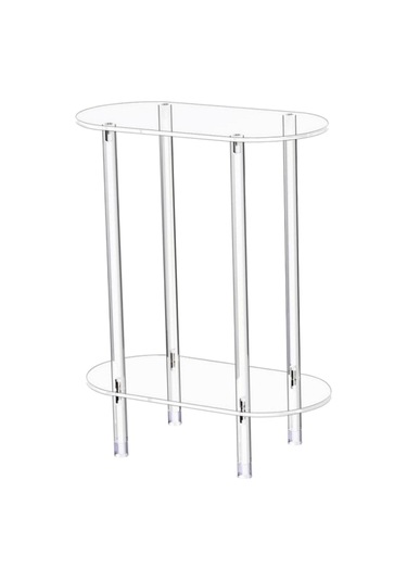 Suntek Akrilik Küçük Masa 2 Katlı Restoran Otel Ofisi Için