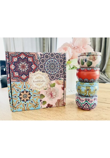 Best Buy Shop Aromatik Mumlar Hediye Seti 229215673 Açık Mavi