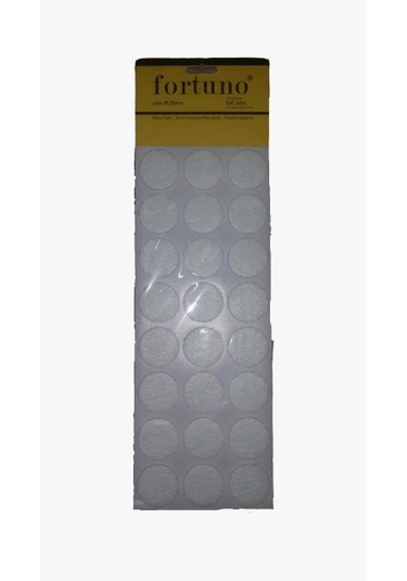 Mobilya Masa Sandalye İçin 1 Paket Daire / Kare Yapışkanlı Keçe Kahve-Beyaz