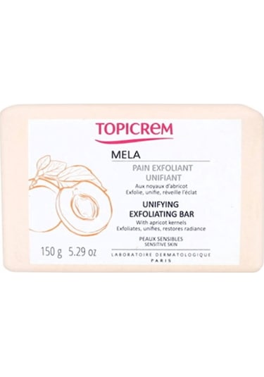 Topicrem Mela Unifying Exfoliating Bar Kayısı Çekirdeği Özlü Katı Sabun 150 G