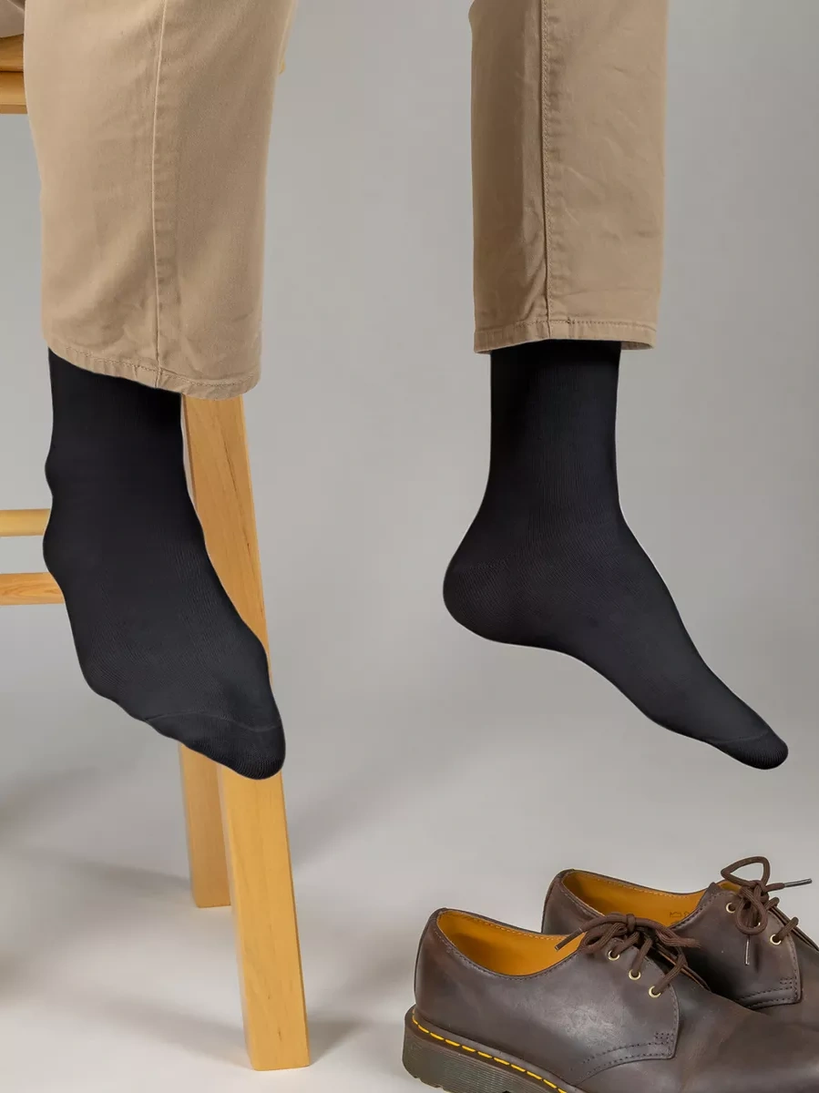 Soft Socks Çorap Seti, Siyah, Yüksek, Pamuk, 10 Çift 199800896 Siyah