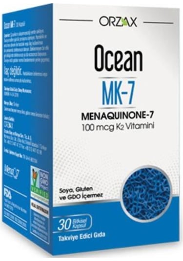 Ocean Vıtamın K2 Mk-7 30 Cap.