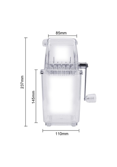 Jialan El Traş Buz Makinesi Buz Karıştırıcılar Araçları Mutfak Beyaz