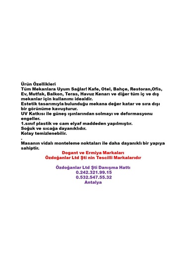 Ozdoganlaravm Ahşap-Werzalit 107 Cm Yuvarlak Masa Için Katlanabilir