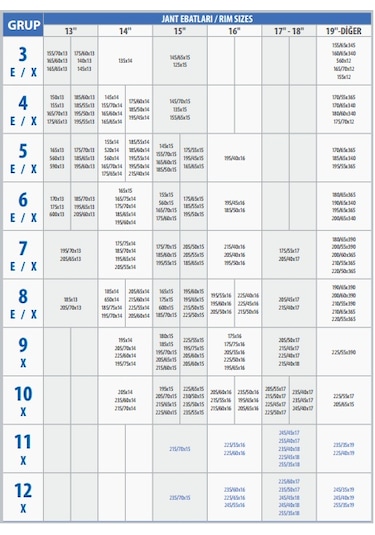 Araç Kar Patinaj Zinciri Takmatik Takviyeli 205X55X16