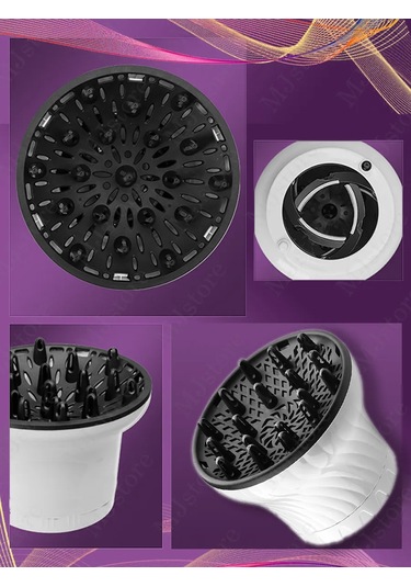 Mjstore139 Fön Makinesi İçin Evrensel Başlık Difüzör 157337930